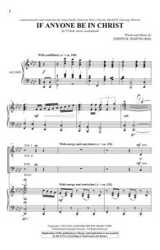 If Anyone Be In Christ von Joseph M. Martin (Download) 