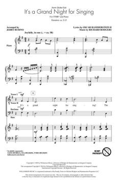It's A Grand Night For Singing (Richard Rodgers) 