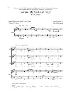 Awake, My Heart, and Sing (Download) 