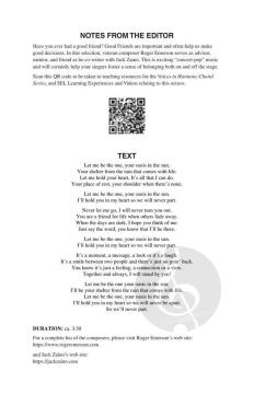 Let Me Be The One von Jack Zaino (Download) 
