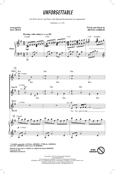 Unforgettable von Irving Gordon (Download) 