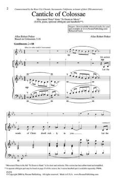Canticle Of Colossae von Allan Robert Petker (Download) 