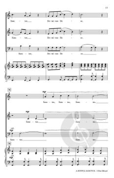 A Joyful Sanctus von Cristi Cary Miller (Download) 