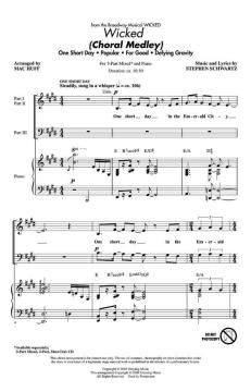 Wicked (Choral Medley) von Stephen L. Schwartz (Download) 