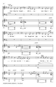 Wicked (Choral Medley) von Stephen L. Schwartz (Download) 