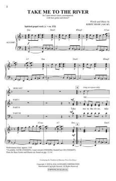 Take Me To The River von Kirby Shaw (Download) 