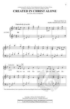 Created in Christ Alone von Mary McDonald (Download) 