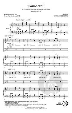 Gaudete! von Ruth Morris Gray (Download) 