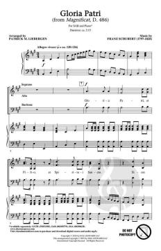 Gloria Patri von Franz Schubert (Download) 