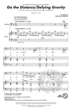Go the Distance - Defying Gravity von Alan Menken (Download) 