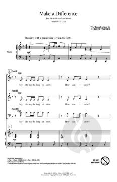 Make a Difference von Audrey Snyder (Download) 