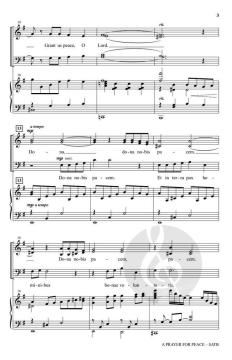 A Prayer for Peace von Joseph M. Martin (Download) 