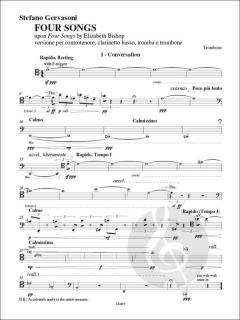 4 Songs von Stefano Gervasoni 