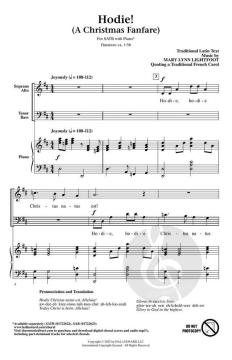Hodie! (A Christmas Fanfare) von Mary Lynn Lightfoot 