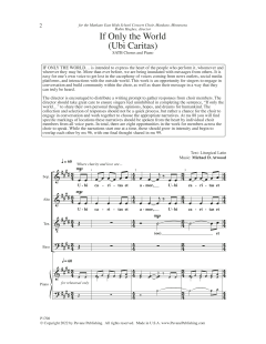 If Only the World von Michael D. Atwood (Download) 