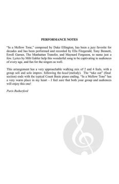 In a Mellow Tone von Duke Ellington (Download) 