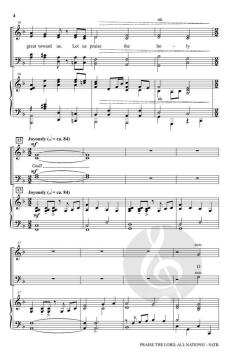 Praise the Lord, All Nations! von Lloyd Larson (Download) 