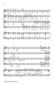Rules For Behaviour, 1787 von Kirke Mechem (Download) 
