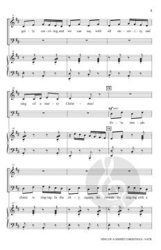 Sing of a Merry Christmas 