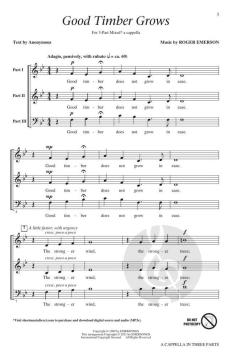A Cappella in 3 Parts von Roger Emerson (Download) 