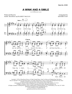 A Wink and a Smile von Ramsey McLean (Download) 