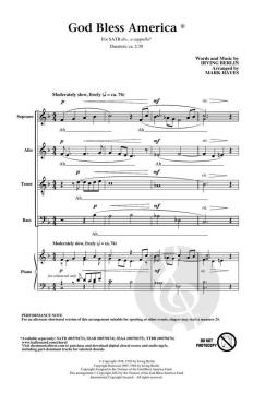 God Bless America von Irving Berlin (Download) 