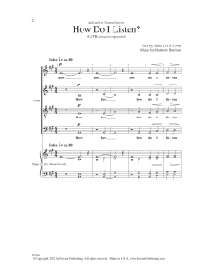 How Do I Listen? von Matthew Harrison (Download) 