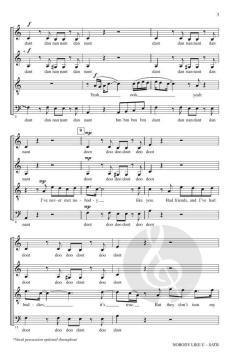 Nobody Like U (SATB) 