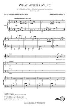 What Sweeter Music (Robert Herrick) 