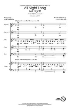 All Night Long (All Night) (Lionel Richie) 