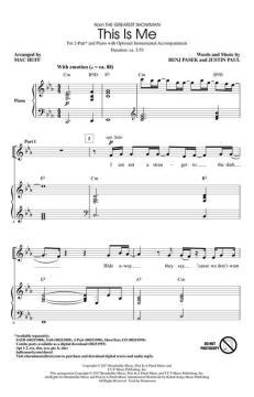 This Is Me von Benj Pasek (Download) 