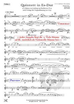 Quintett in Es-Dur von Ludwig van Beethoven 