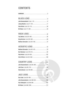 1000 Guitar Licks 