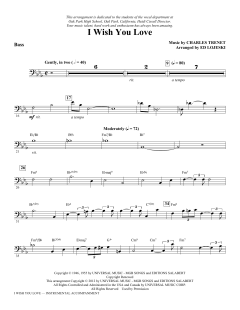 I Wish You Love von Charles Trenet (Download) 