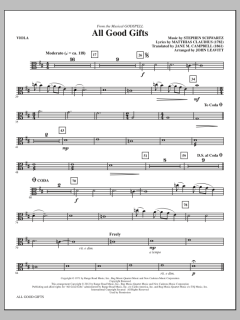 All Good Gifts von Stephen L. Schwartz (Download) 