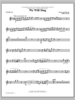 We Will Sing von Kirby Shaw (Download) 