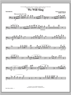 We Will Sing von Kirby Shaw (Download) 