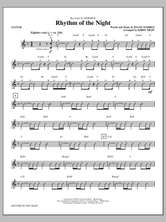 Rhythm Of The Night von Eldra Debarge (Download) 