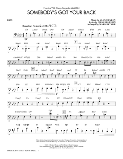 Somebody's Got Your Back von Alan Menken (Download) 
