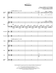Memory von Andrew Lloyd Webber (Download) 