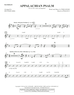 Appalachian Psalm von Tom Lough (Download) 