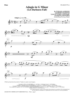 Adagio In G Minor von Tomaso Giovanni Albinoni (Download) 