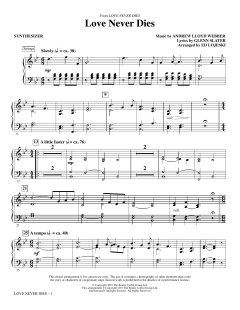 Love Never Dies von Andrew Lloyd Webber (Download) 