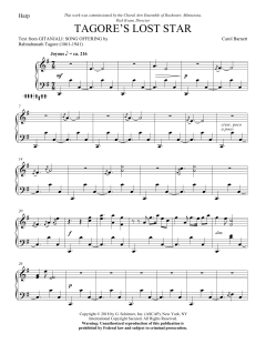 Tagore's Lost Star von Carol Barnett (Download) 