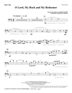 O Lord, My Rock and My Redeemer (Download) 