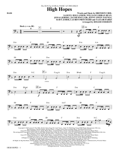 High Hopes von Panic! At The Disco (Download) 