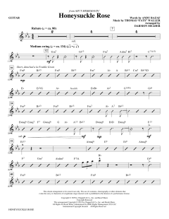 Honeysuckle Rose von Thomas "Fats" Waller (Download) 