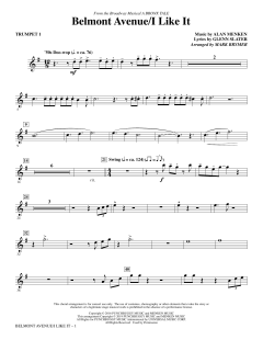 Belmont Avenue - I Like It von Alan Menken (Download) 