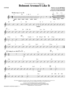Belmont Avenue - I Like It von Alan Menken (Download) 