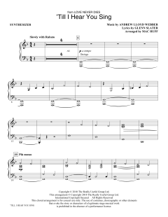 til I Hear You Sing von Andrew Lloyd Webber (Download) 